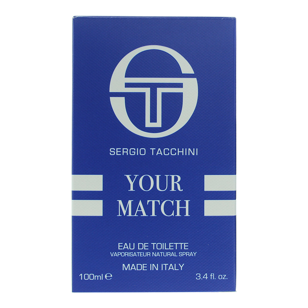 Sergio Tacchini Your Match Eau de Toilette 100ml - Box