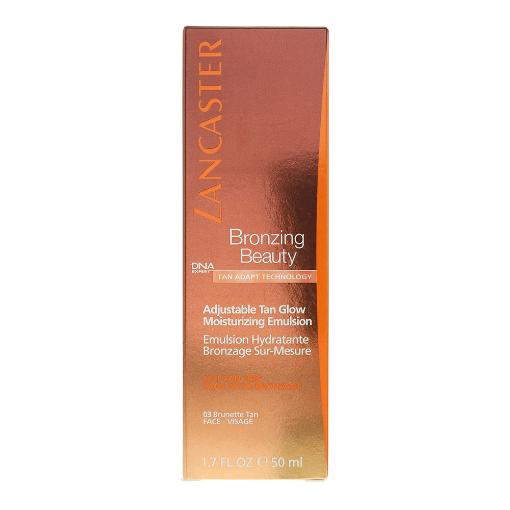 Lancaster Bronzing Beauty 03 Brunette Tan Adjustable Tan Glow Moisturizing Emuls