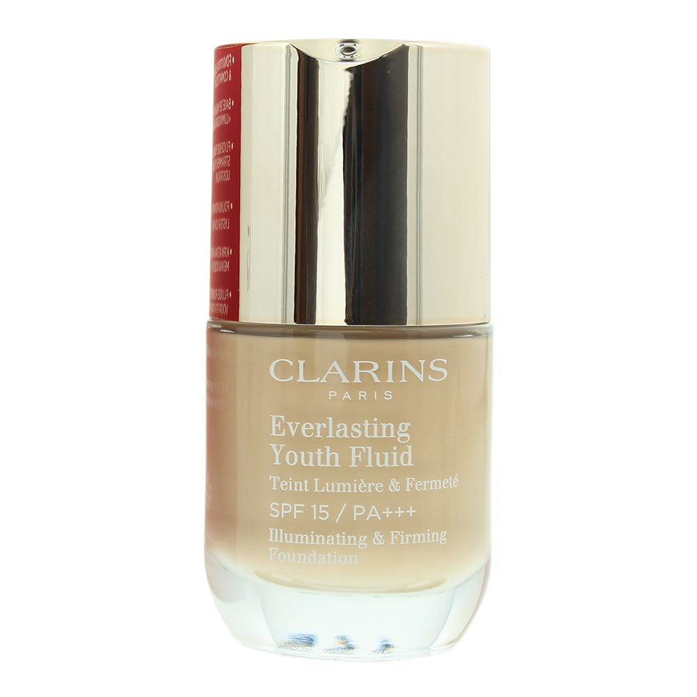 Clarins Everlasting Youth Fluid 105.5 Flesh Foundation 30ml - Product