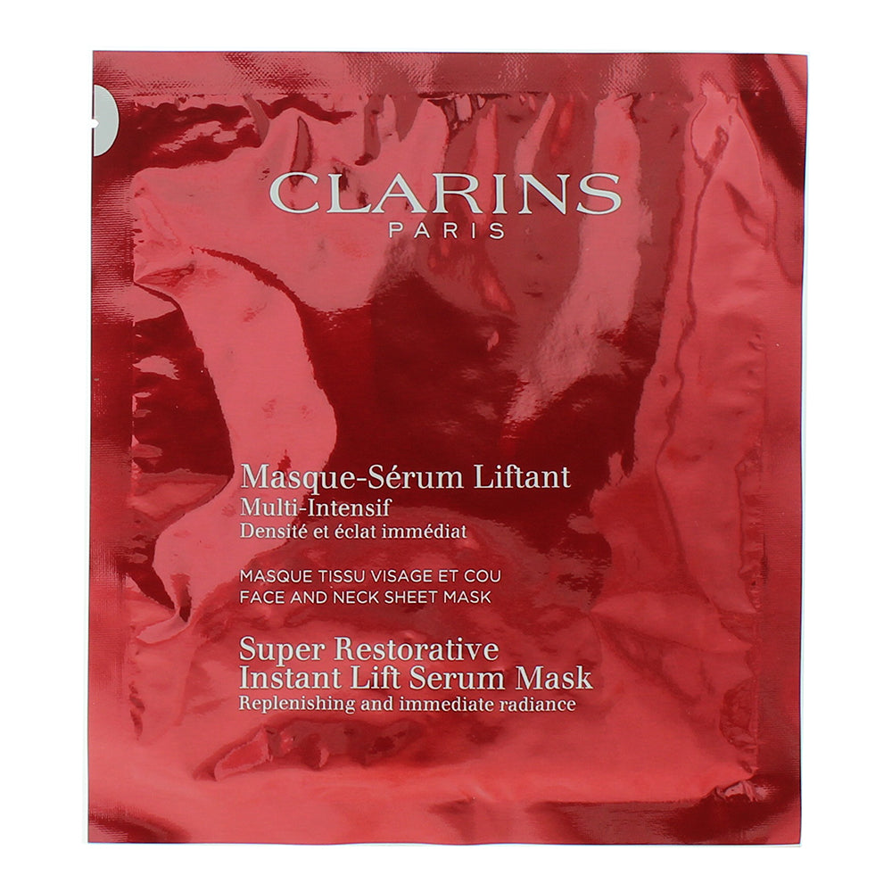 Clarins Super Restorative Instant Lift Serum Mask 20 x 30ml - Product