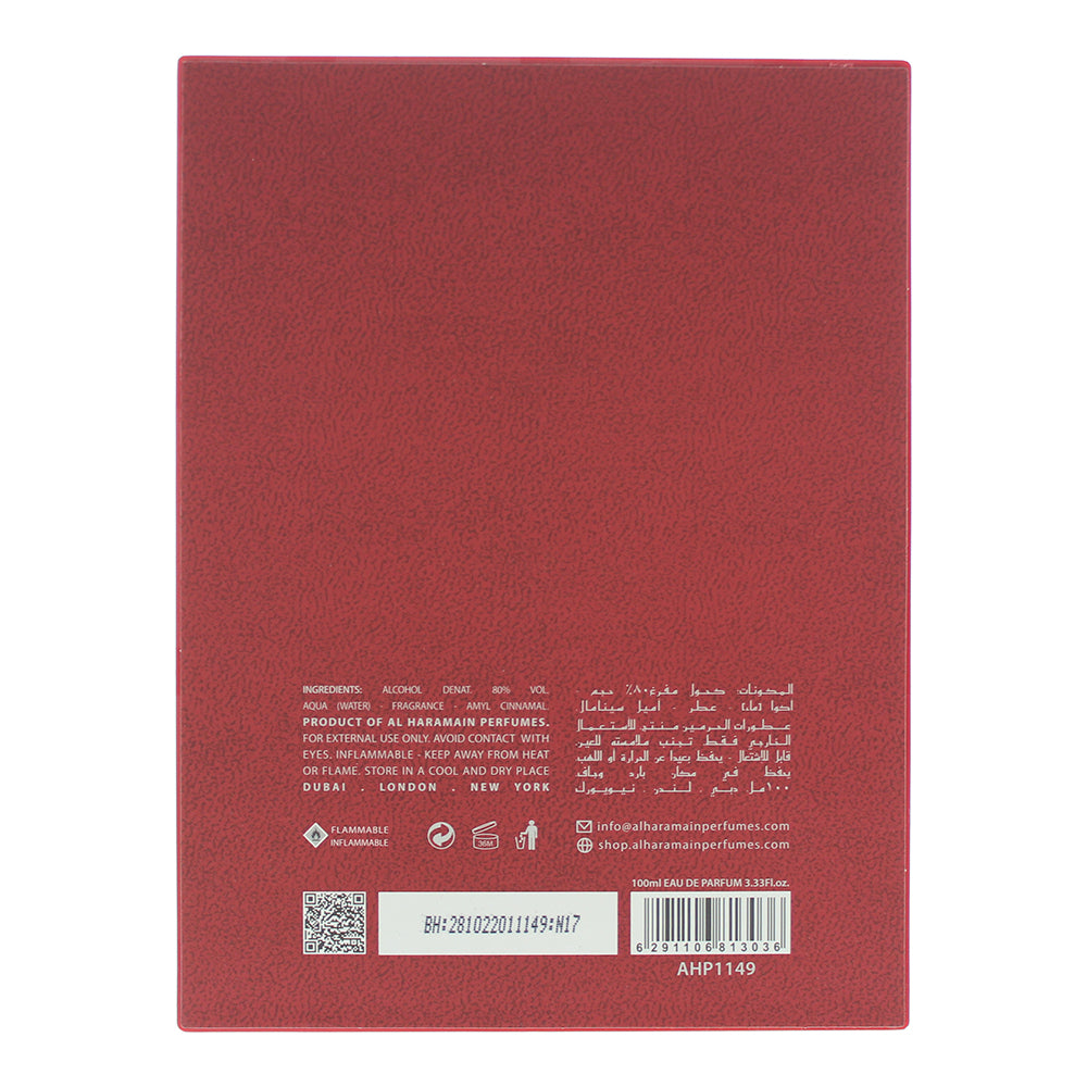Al Haramain Amber Oud Ruby Eau De Parfum 100ml