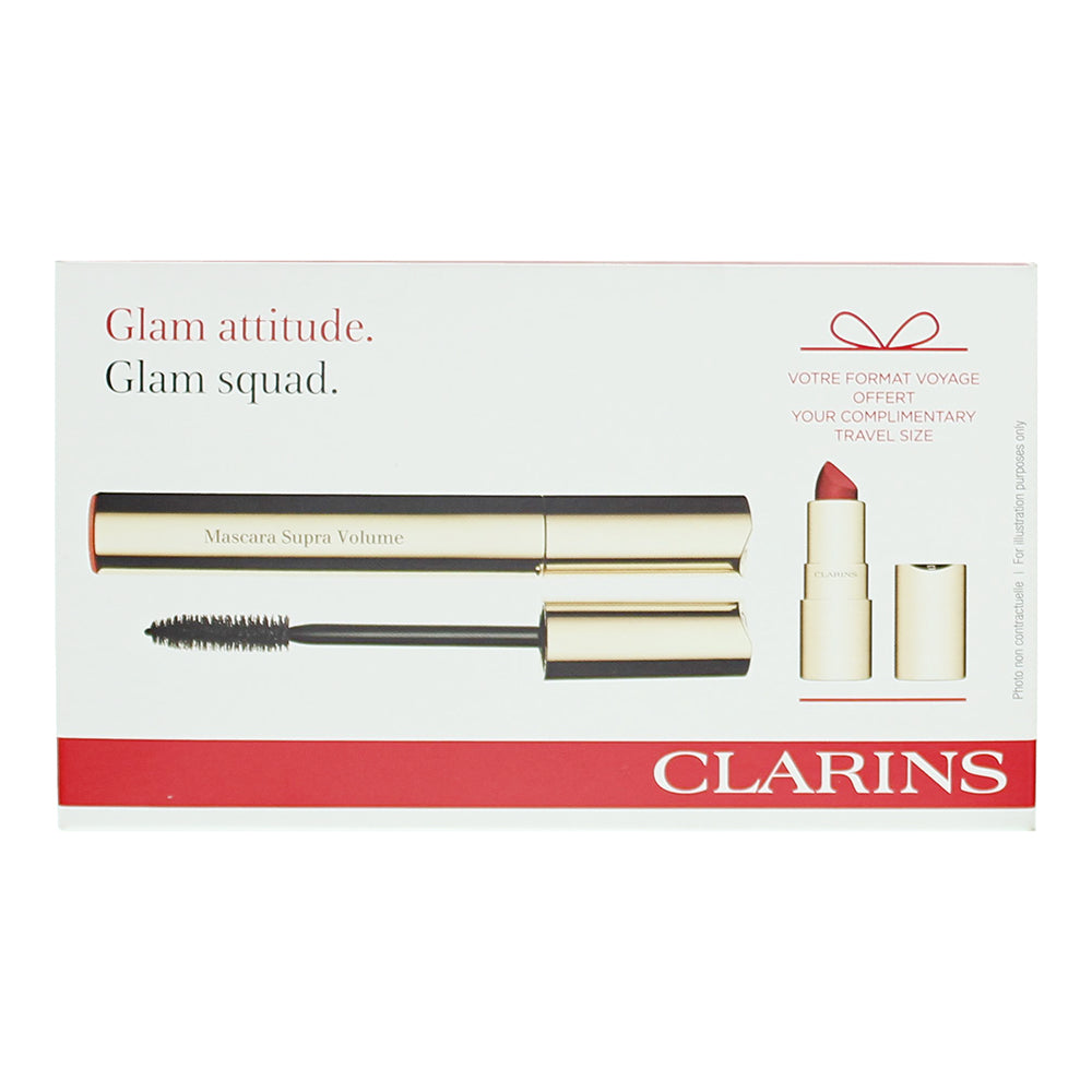 Clarins Glam Attitude 2 Piece Gift Set - Box