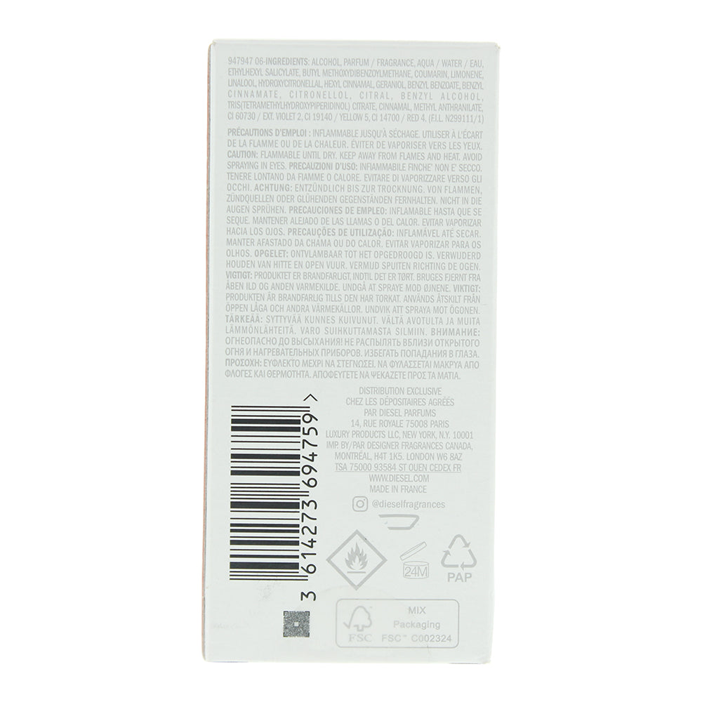 Diesel D Eau De Toilette 30ml