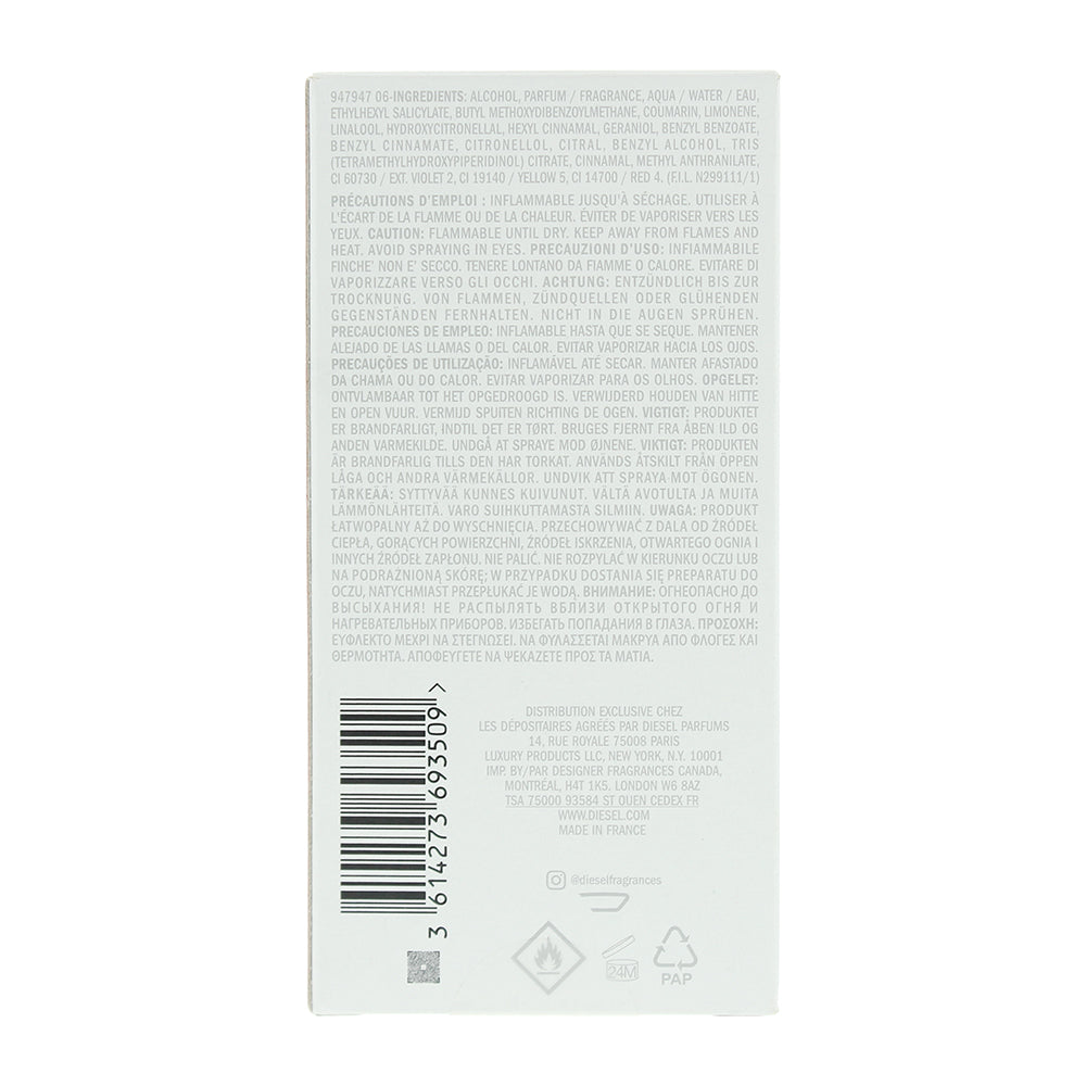 Diesel D Eau De Toilette 100ml