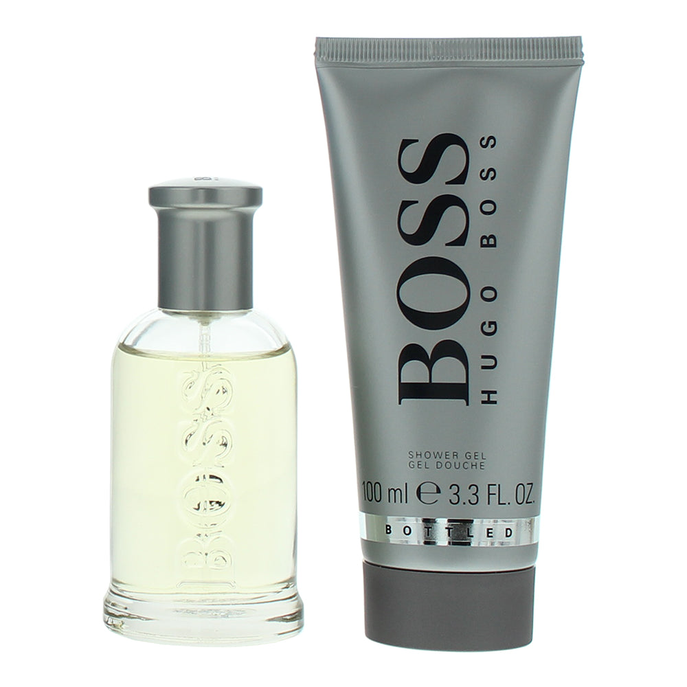 Hugo Boss Bottled 2 Piece Gift Set: Eau de Toilette 50ml - Shower Gel 100ml - Product