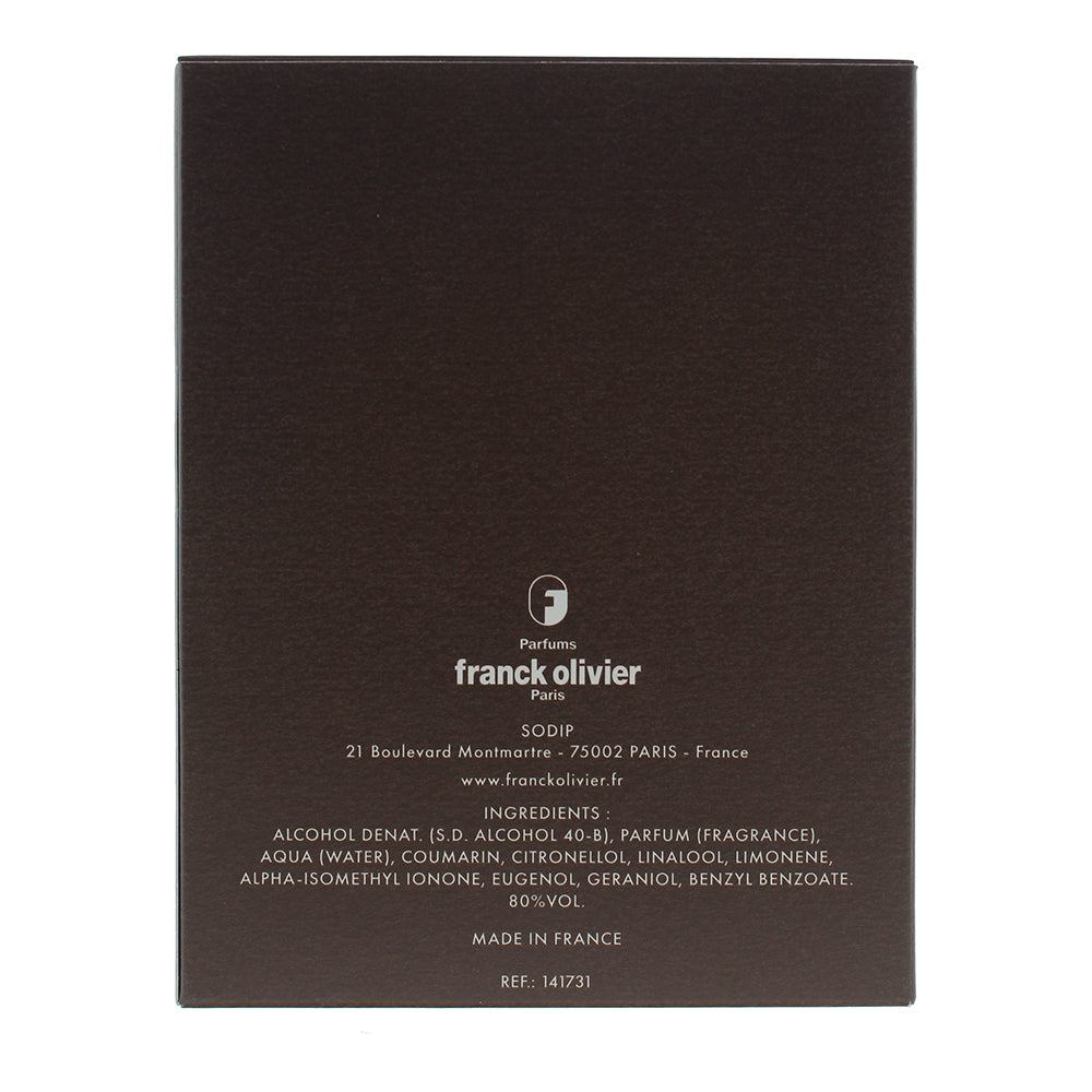 Franck Olivier Oud Touch Eau de Parfum 100ml - Ingredients