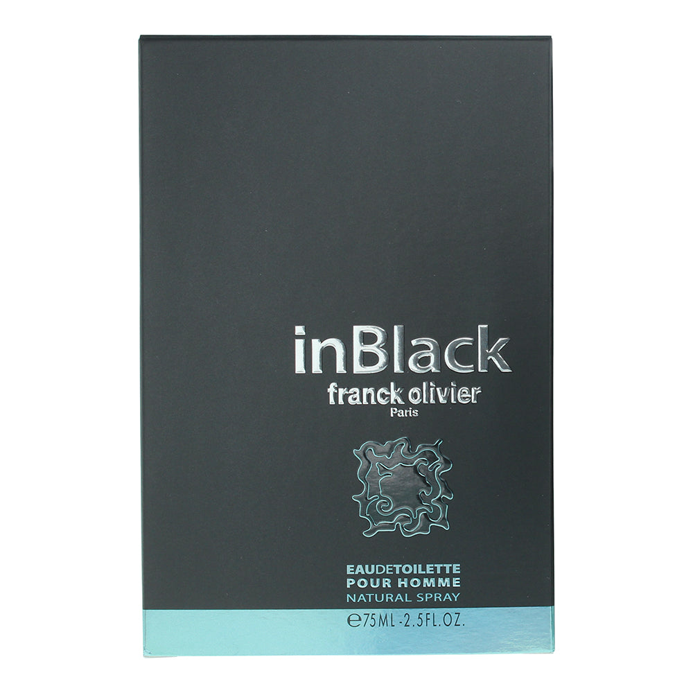 Franck Olivier In Black Eau De Toilette 75ml