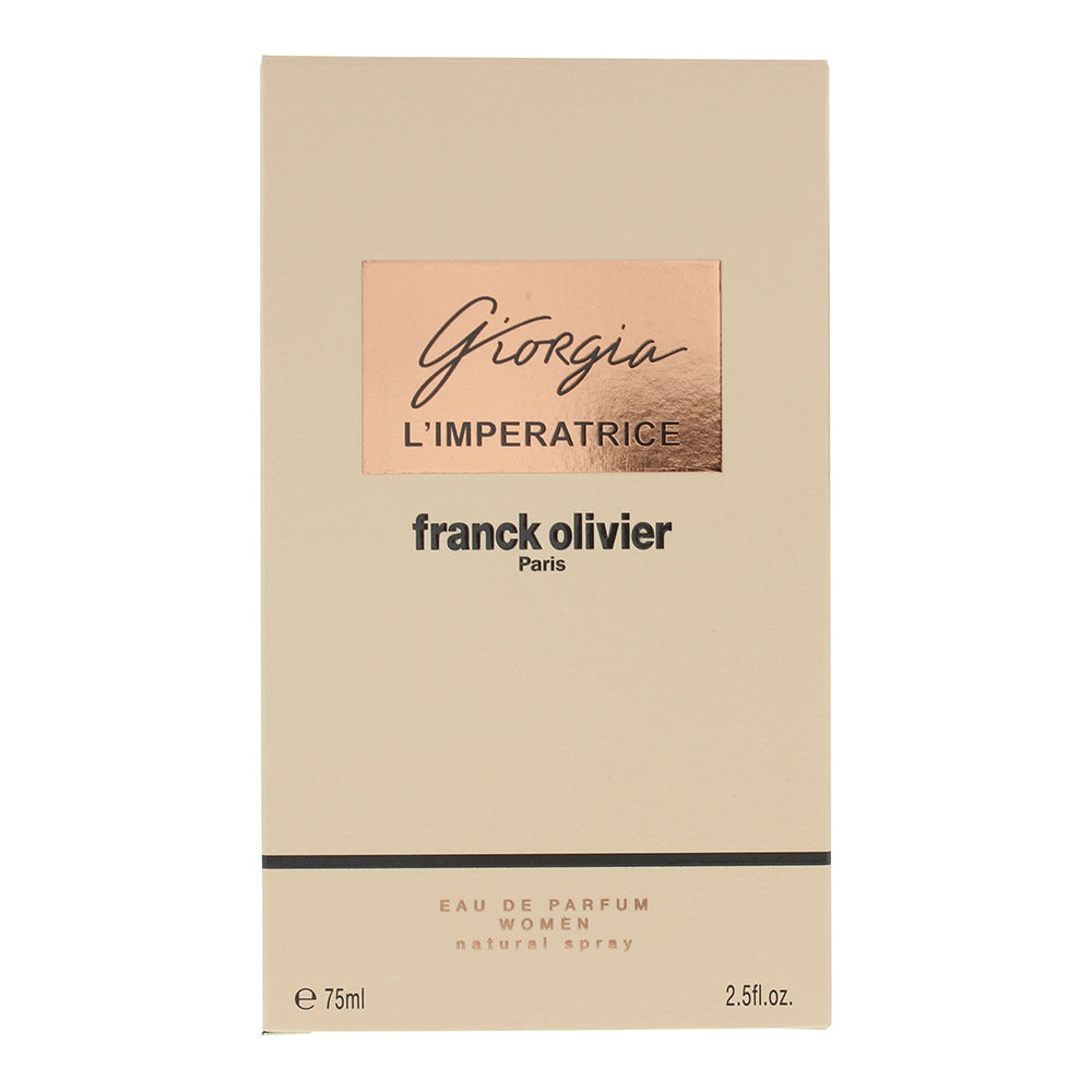 Franck Olivier Giorgia L'imperatrice Eau de Parfum 75ml - Box