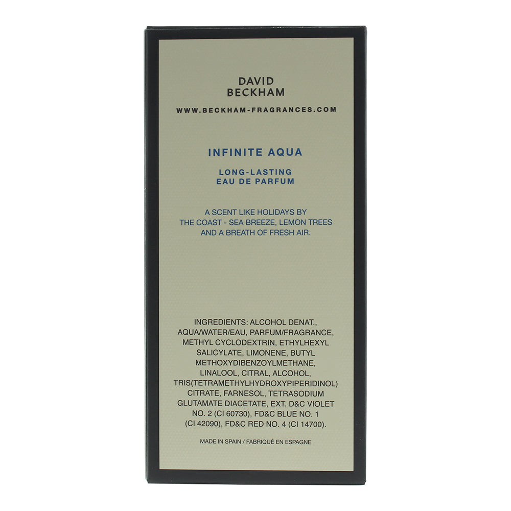 David Beckham Infinite Aqua Eau de Parfum 100ml