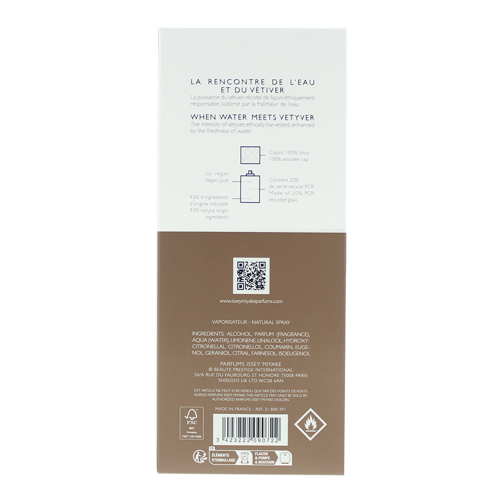 Issey Miyake L'eau D'issey Pour Homme Vétiver Eau de Toilette 100ml
