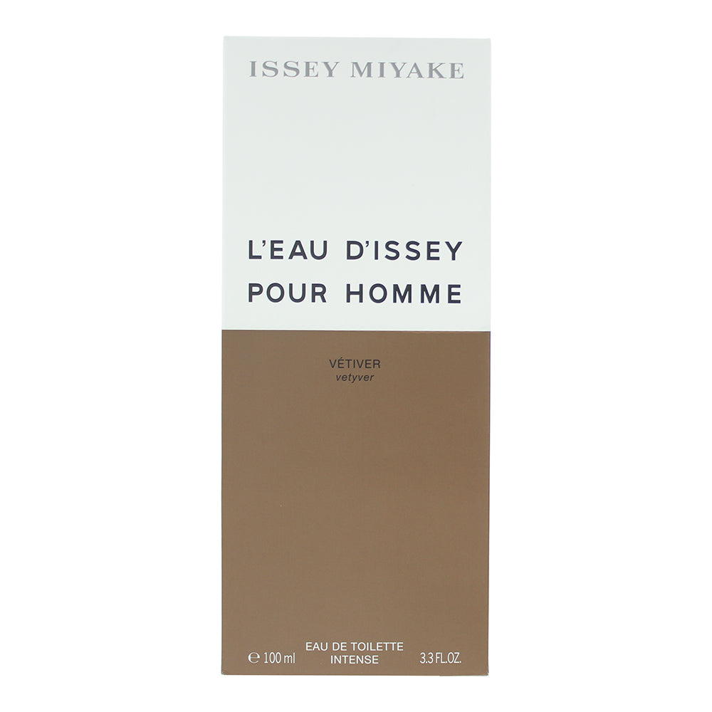 Issey Miyake L'eau D'issey Pour Homme Vétiver Eau de Toilette 100ml - Box