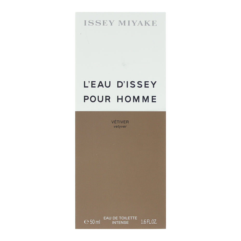 Issey Miyake L'eau D'issey Pour Homme Vétiver Eau de Toilette 50ml - Box