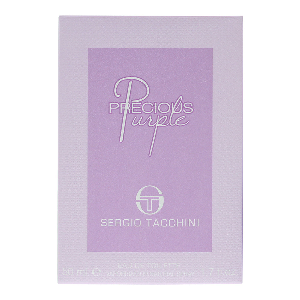 Sergio Tacchini Precious Purple Eau de Toilette 50ml - Box