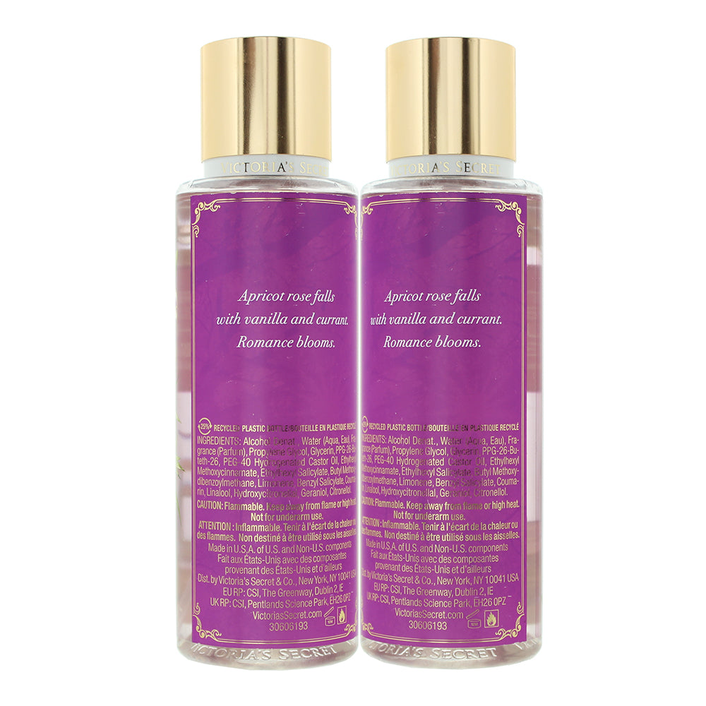Victoria's Secret Crushed Petals Rose & Vanilla Caviar Fragrance Mist 250ml - Ingredients