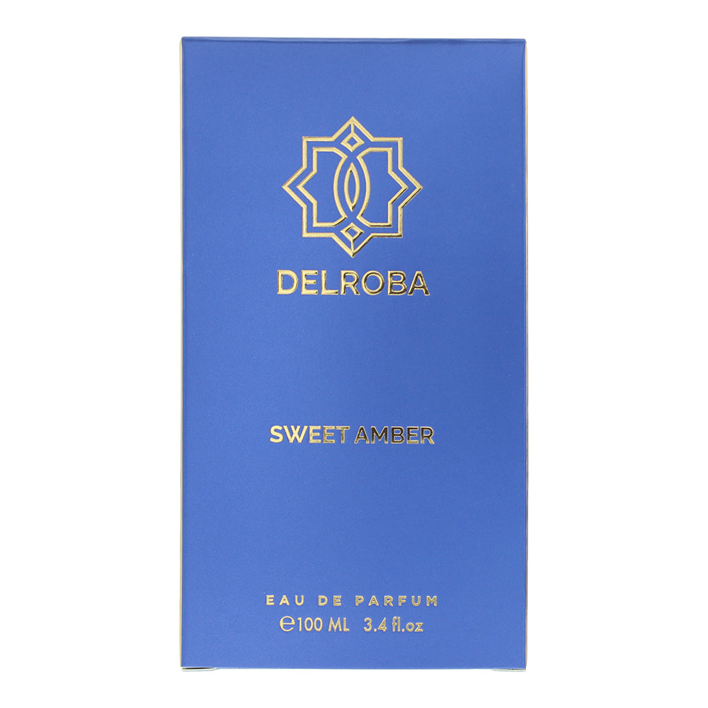 Delroba Sweet Amber For Men Eau de Parfum 100ml - Box