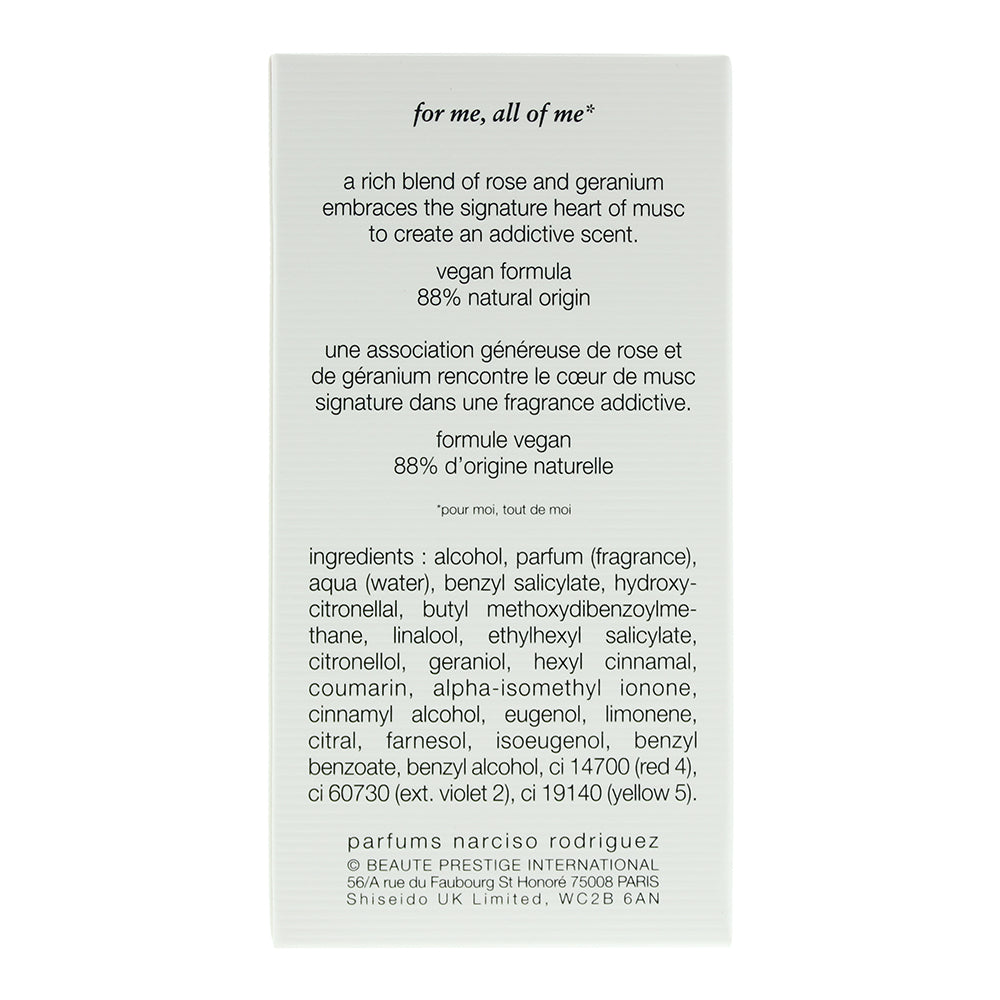 Narciso Rodriguez All Of Me Eau de Parfum 50ml
