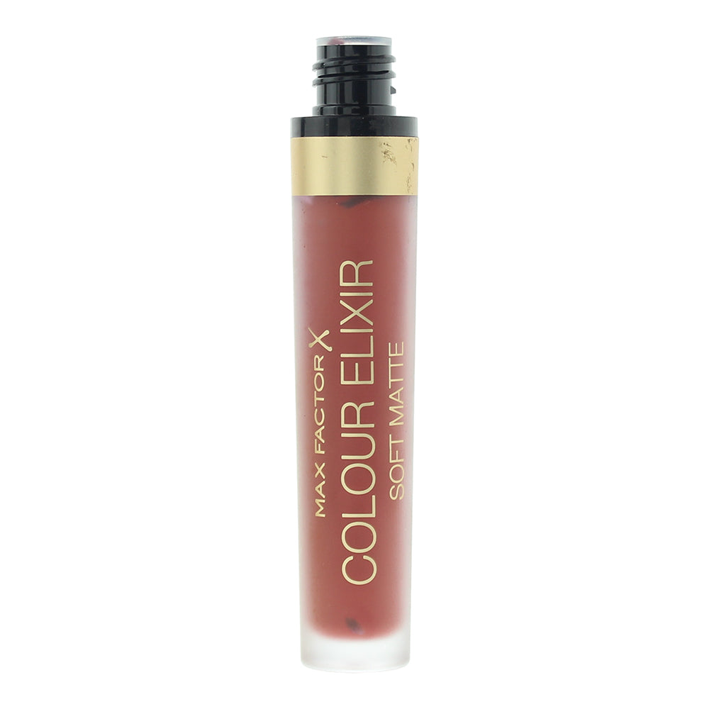 Max Factor Colour Elixir Soft Matte 10 Muted Russet Liquid Lipstick 4ml - Product