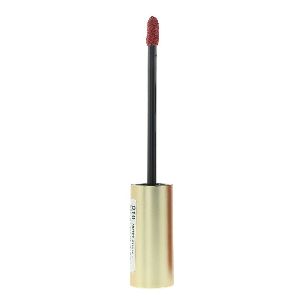 Max Factor Colour Elixir Soft Matte 10 Muted Russet Liquid Lipstick 4ml - Box