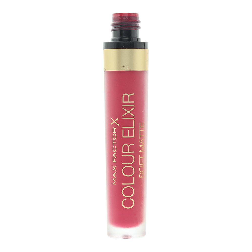 Max Factor Colour Elixir Soft Matte 025 Raspberry Haze Liquid Lipstick 4ml - Box