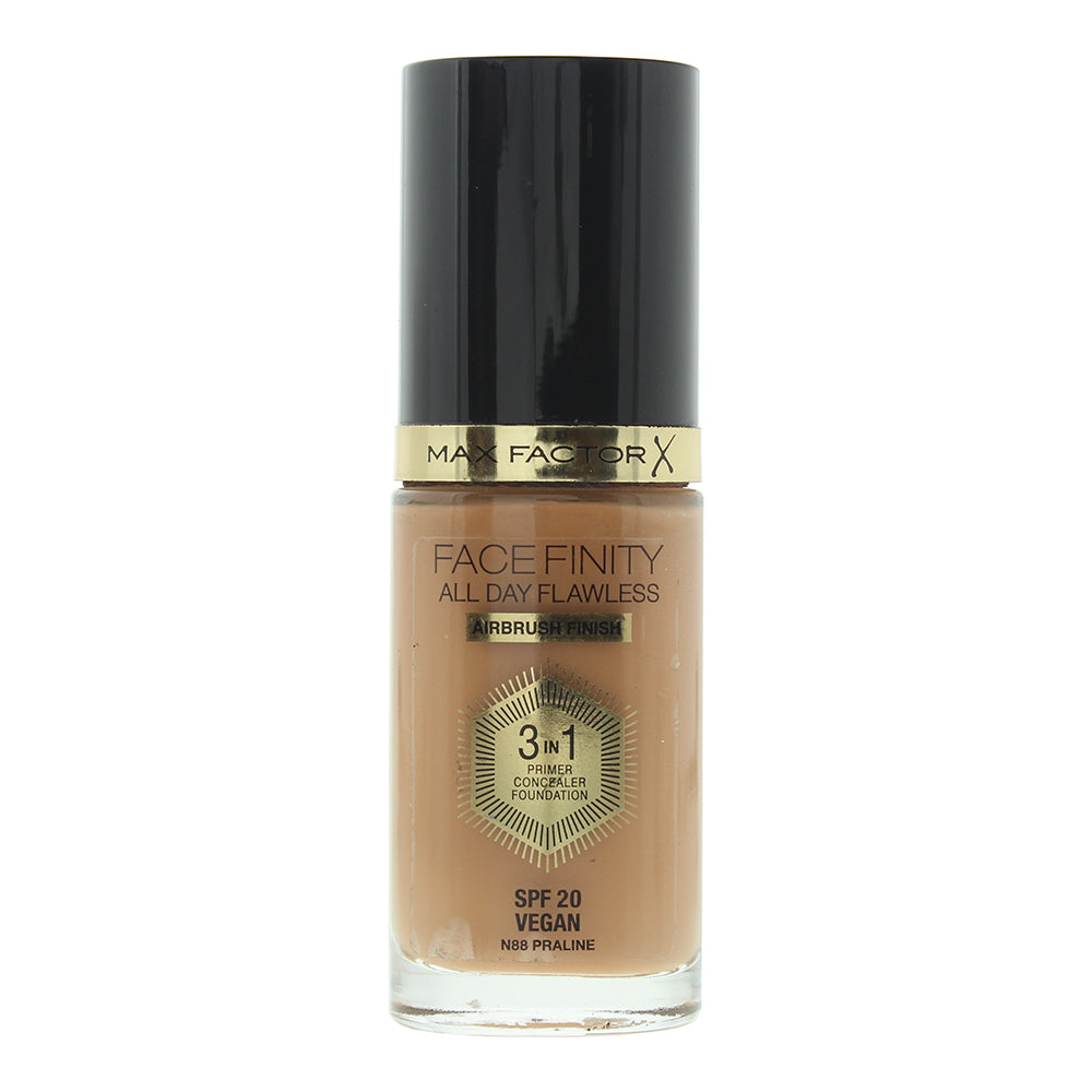 Max Factor Facefinity All Day Flawless 3 In 1 88 Praline Foundation 30ml