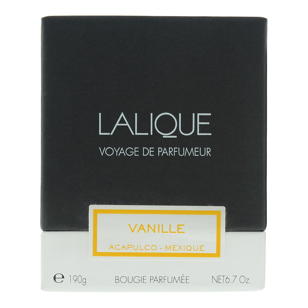 Lalique Vanille Acapulco Mexique Candle 190g - Box