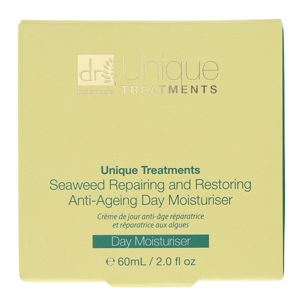 Dr Botanicals Unique Treatments Seaweed Repairing And Restoring Anti-Ageing Day  - Box