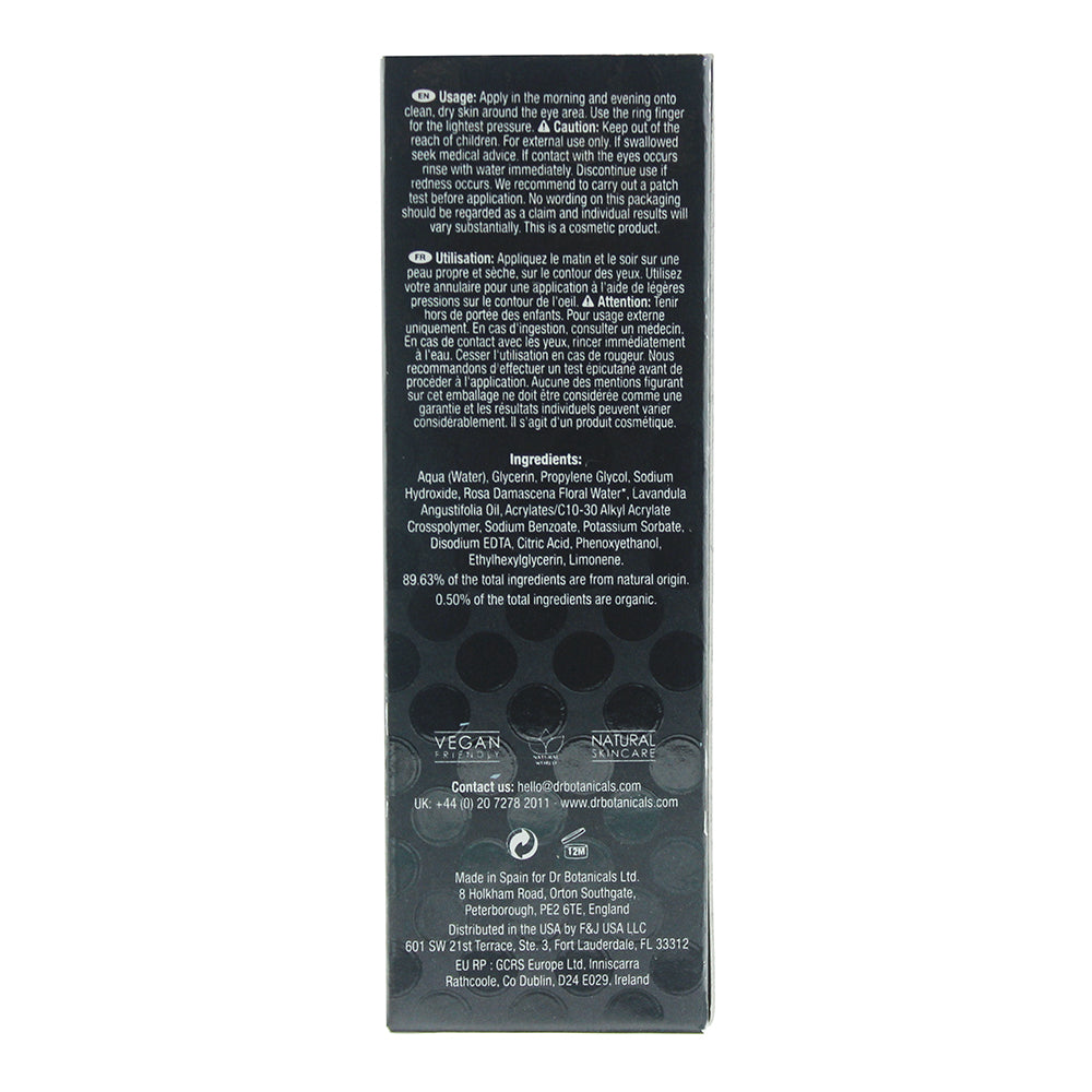 Dr Botanicals Rose & Lavender Super Strength Anti-Ageing Eye Serum 15ml