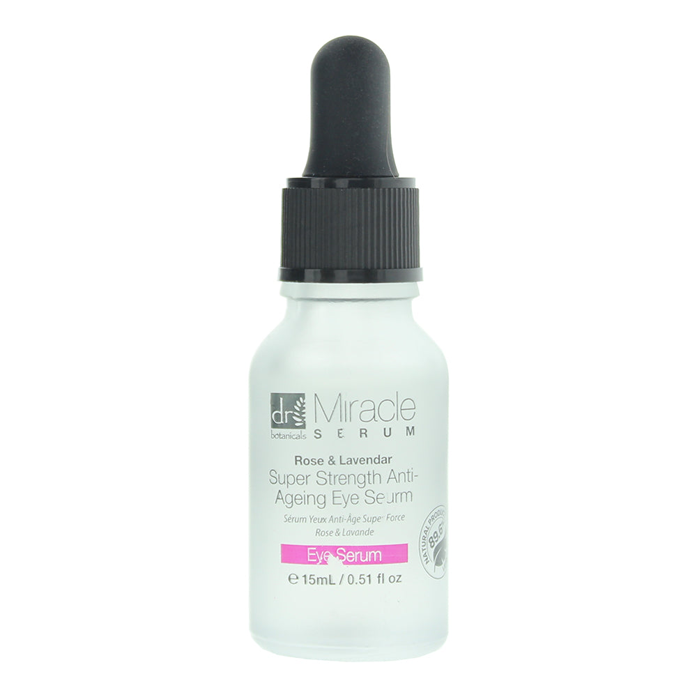 Dr Botanicals Miracle Rose & Lavender Super Strength Anti-Ageing Eye Serum 15ml - Product