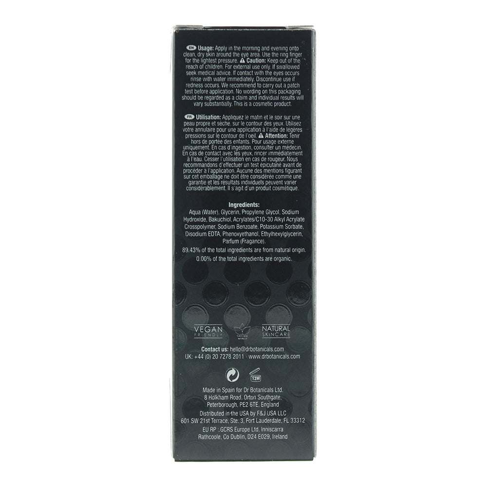 Dr Botanicals Anti-Ageing Miracle Eye Serum For Women With Bakuchiol 15ml