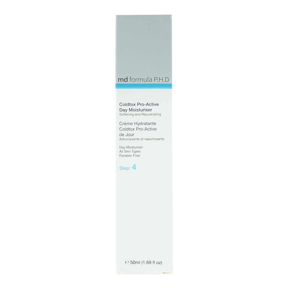 MD Formula PHD Coldtox Pro-Active Day Moisturiser 50ml - Box