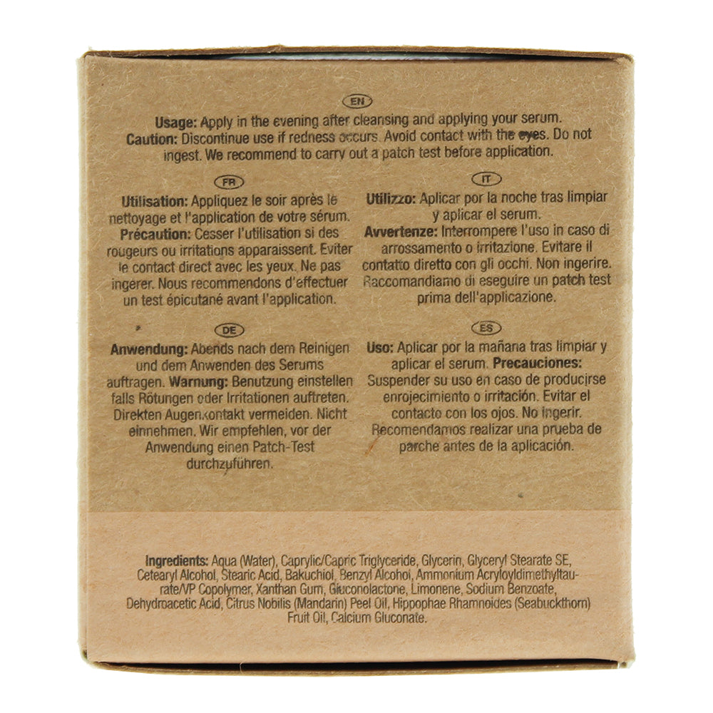 Organic & Botanic Mandarin Orange Enhancing Night Moisturiser 60ml