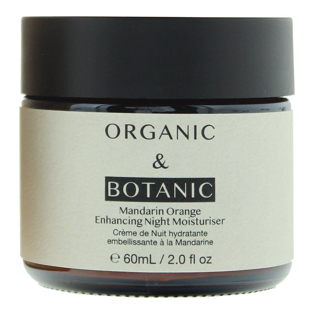 Organic & Botanic Mandarin Orange Enhancing Night Moisturiser 60ml - Product