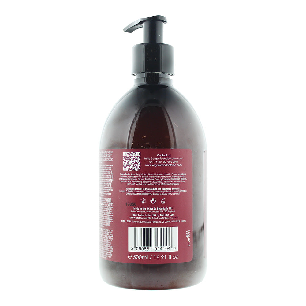 Organic & Botanic Keratin Conditioner 500ml - Ingredients