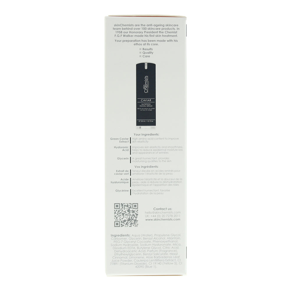 Skin Chemists Caviar Nutrition Facial Serum 30ml