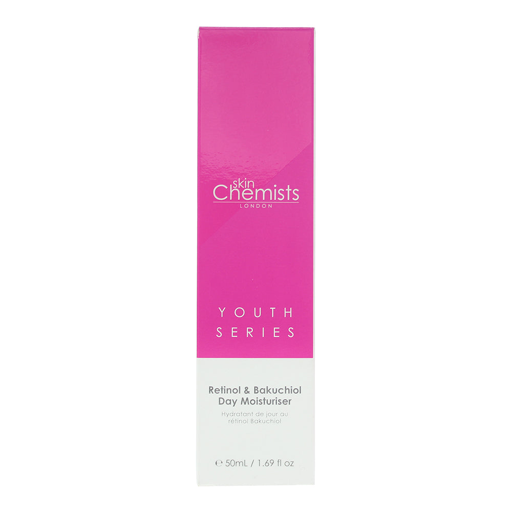 Skin Chemists Youth Series Retinol & Bakuchiol Day Moisturiser 50ml - Box