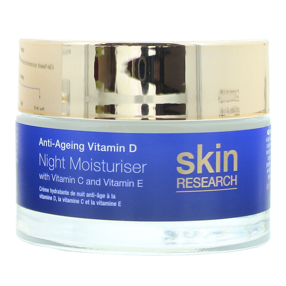 Skin Research Anti-Ageing Vitamin D Night Moisturiser 50ml - Product