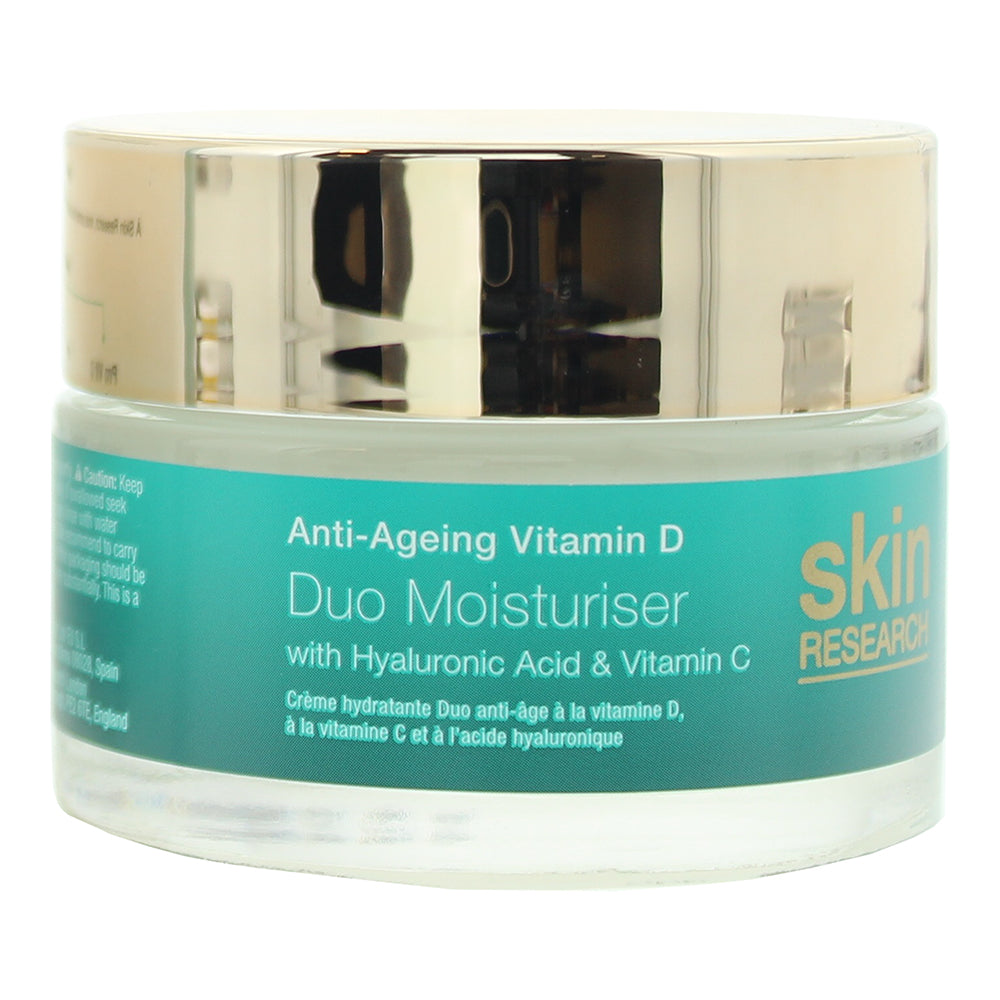 Skin Research Anti-Ageing Vitamin D With Hyaluronic Acid & Vitamin C Duo Moistur - Product