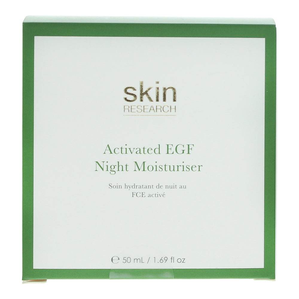 Skin Research Advanced Epidermal Growth Factor Night Moisturiser 50ml - Box