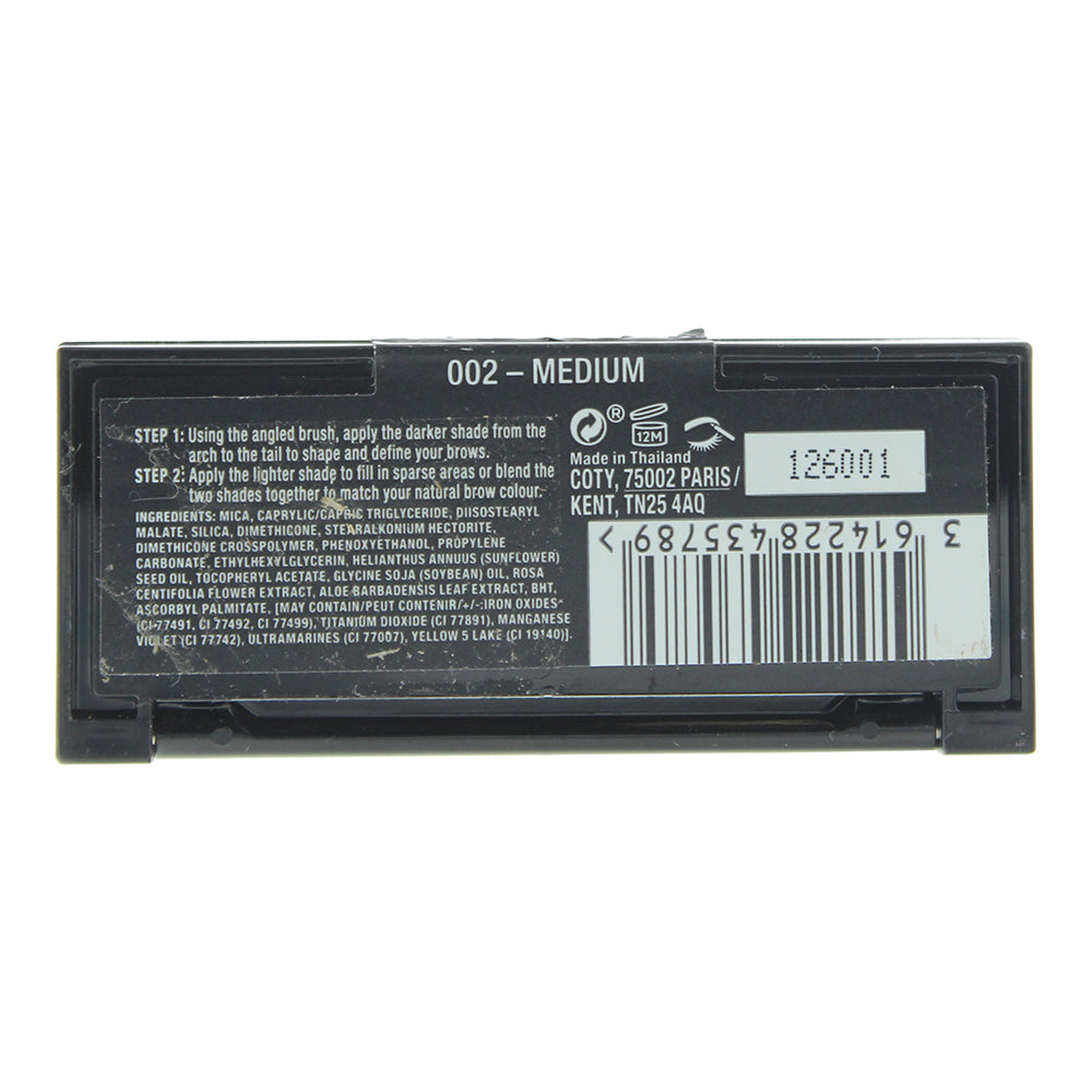 Max Factor Real Brow Duo Kit Medium Brow Kit 3.3g