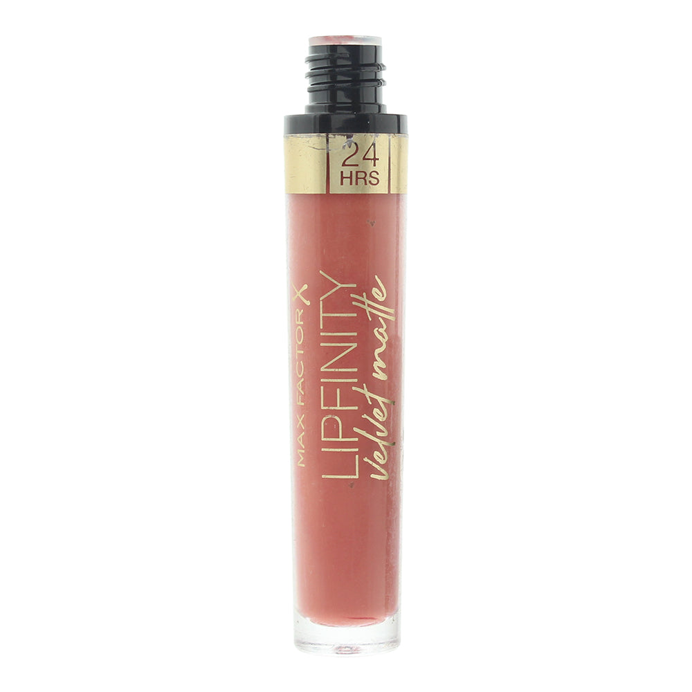 Max Factor Lipfinity Velvet Matte 030 Cool Coral Liquid Lipstick 3.5ml - Box