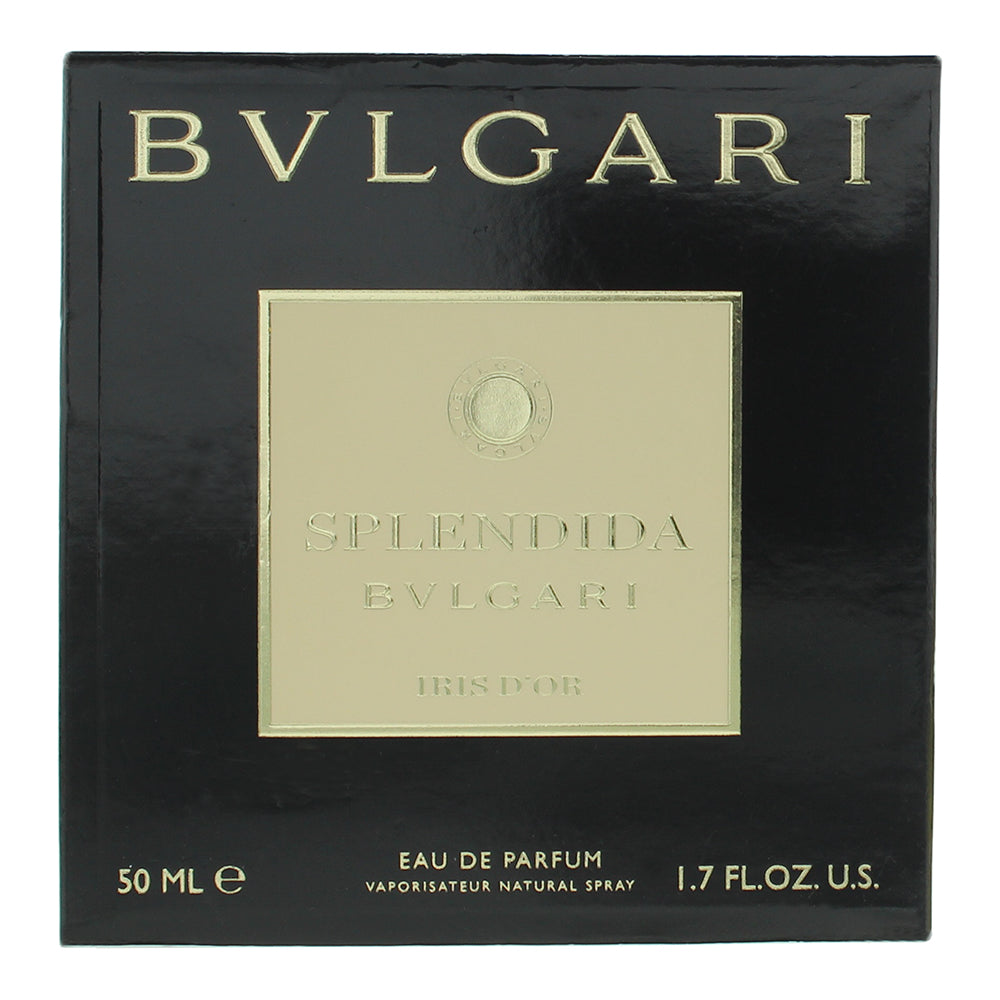 Bulgari Splendida Iris D'Or Eau de Parfum 50ml - Box
