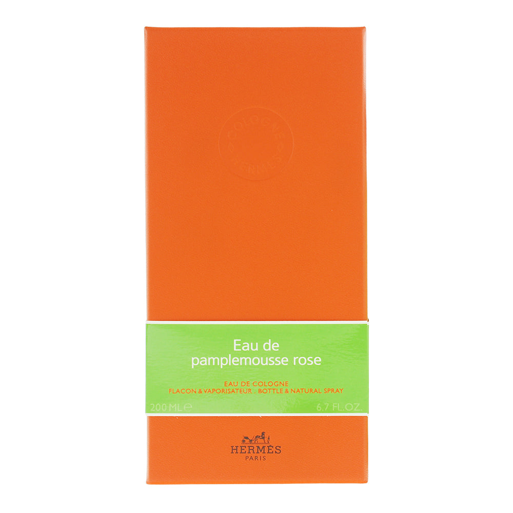 Hermès Eau De Pamplemousse Rose Eau de Cologne 200ml - Box