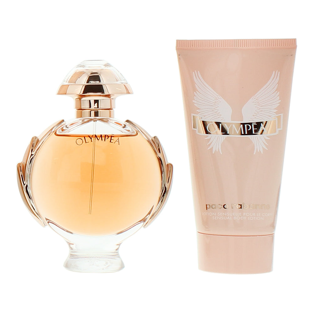 Paco Rabanne Olympéa 2 Piece Gift Set: Eau de Parfum 50ml - Body Lotion 75ml - Product
