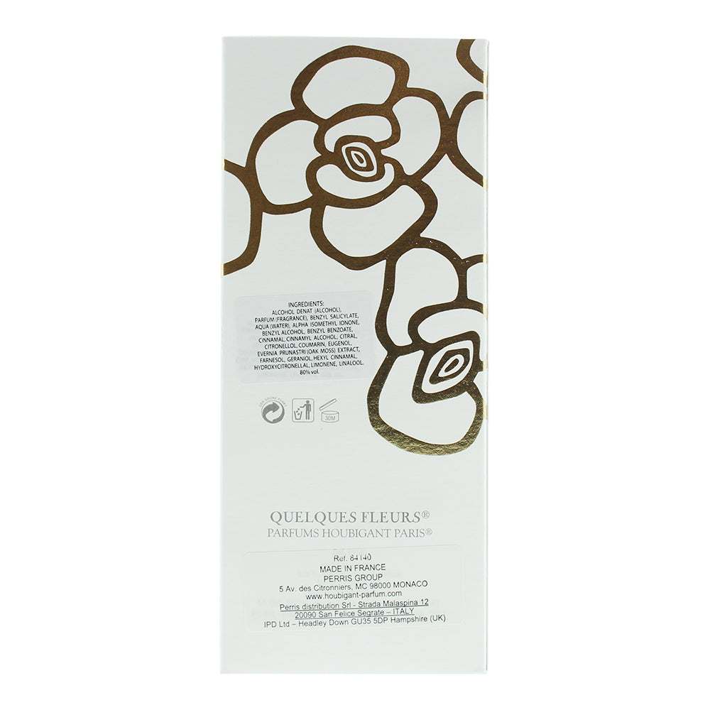 Houbigant Quelques Fleurs L'original Eau de Parfum 100ml