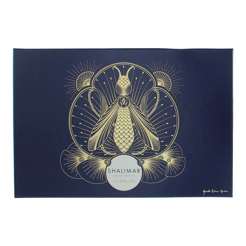 Guerlain Shalimar 3 Piece Gift Set: Eau de Parfum 90ml - Body Lotion 75ml - Show - Box