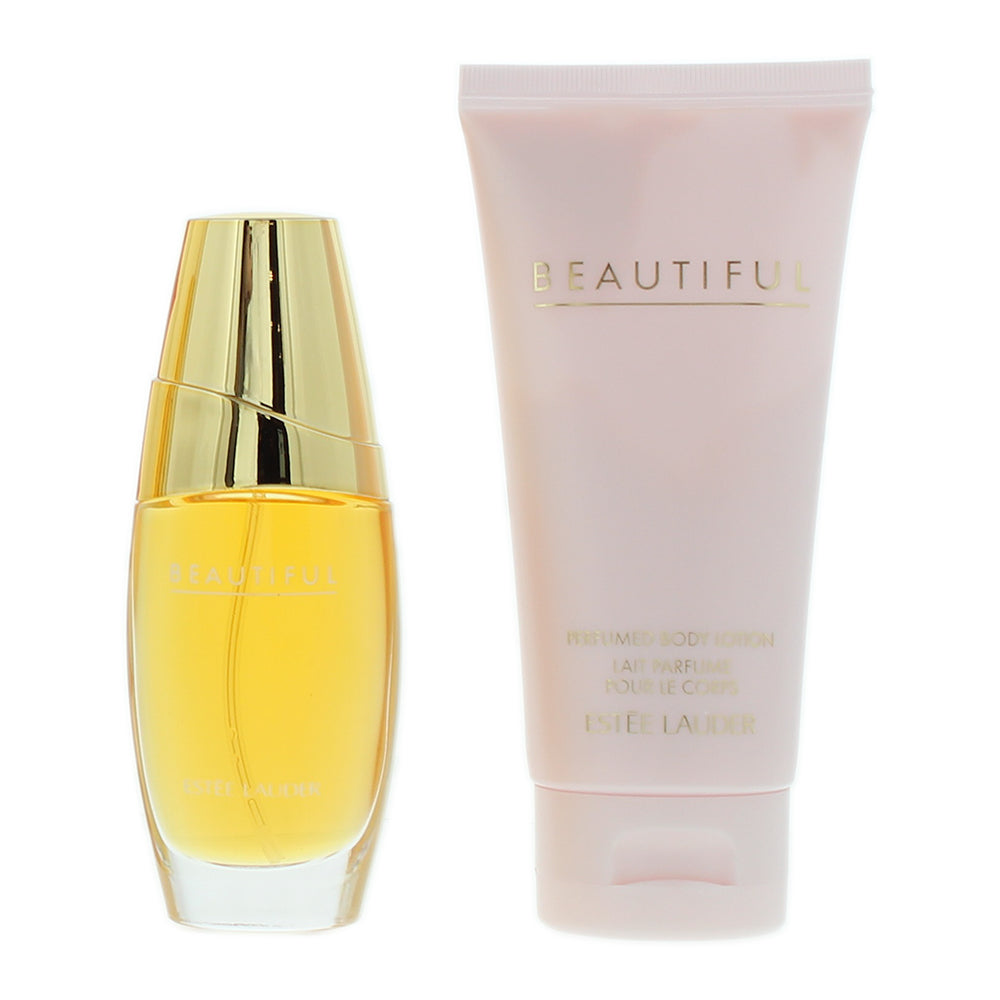 Estée Lauder Beautiful 2 Piece Gift Set: Eau De Parfum 30ml - Body Lotion 75ml - Product