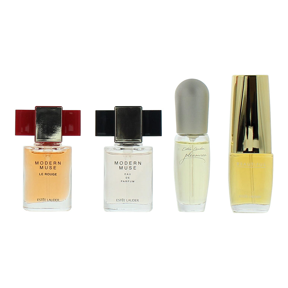 Estée Lauder Treasures Miniature Travel Collection 4 Piece Gift Set - Product