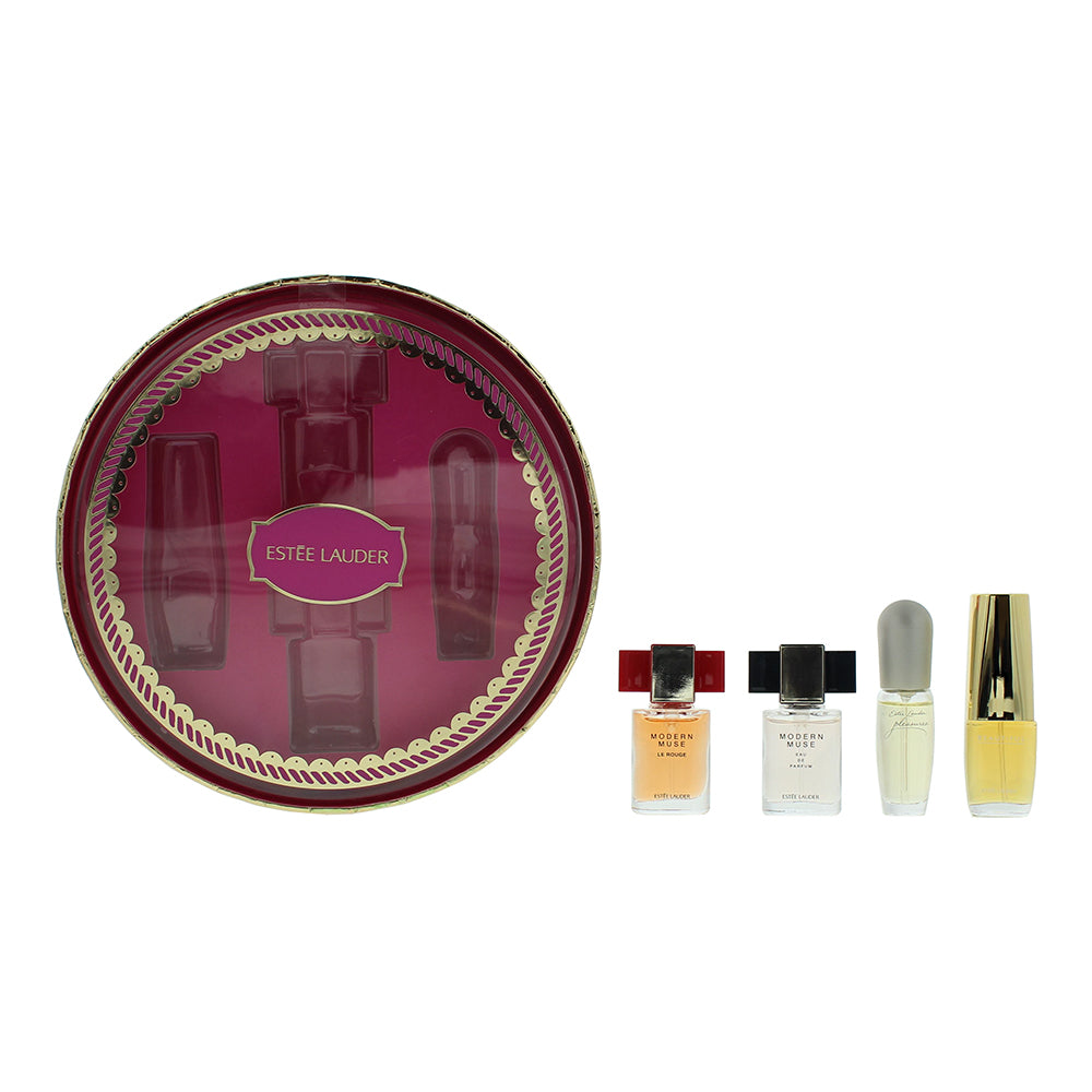 Estée Lauder Treasures Miniature Travel Collection 4 Piece Gift Set