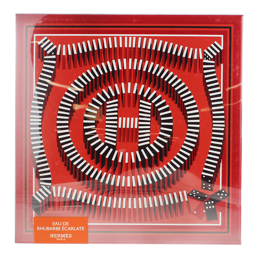 Hermès Eau De Rhubarbe Écarlate 3 Piece Gift Set: Eau de Cologne 100ml - Eau de  - Box