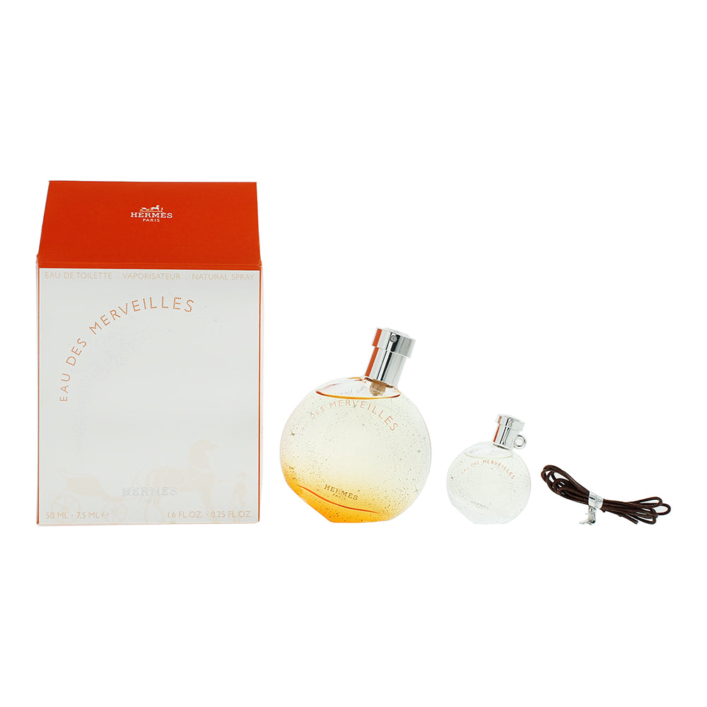 Hermès Eau Des Merveilles 2 Piece Gift Set: Eau de Toilette 50ml - Eau de Toilet